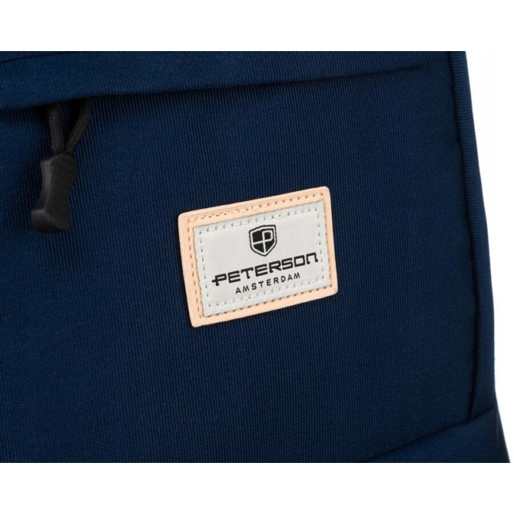 Peterson Laptoptartós városi hátizsák Kék színben