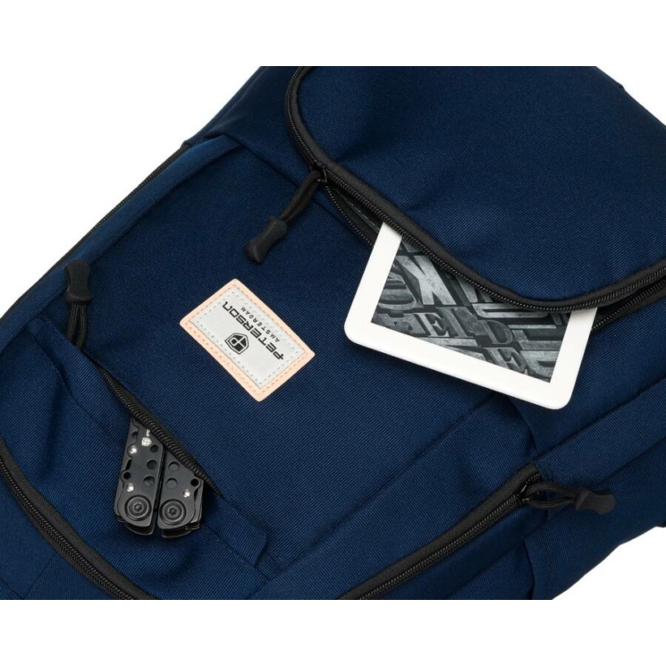 Peterson Laptoptartós városi hátizsák Kék színben