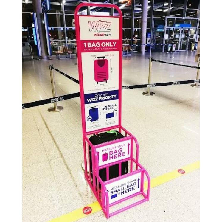 Peterson fedélzeti táska kedvező áron WizzAir méretű 40 x 30 x 20 cm