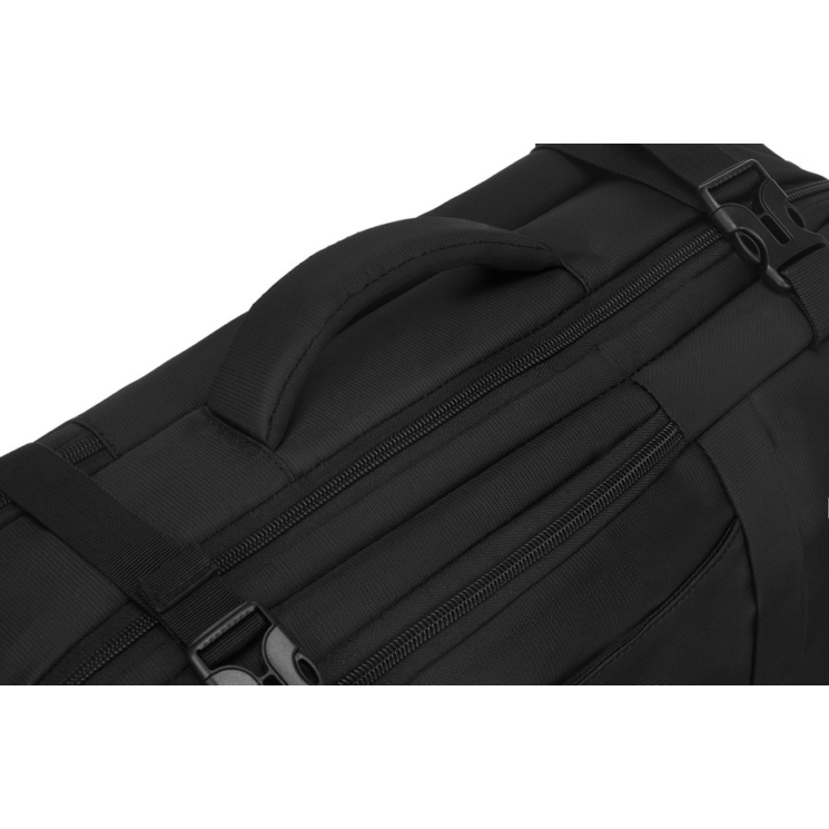 Peterson 3- Funkciós Vízálló Utazó Hátizsák Fekete Színben