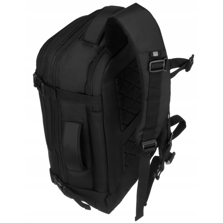 Peterson 3- Funkciós Vízálló Utazó Hátizsák Fekete Színben