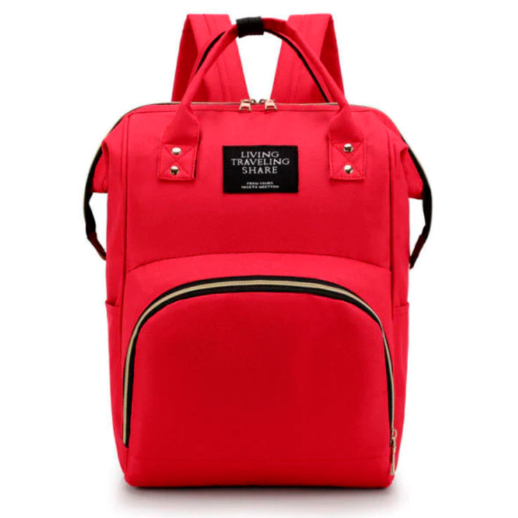 RYANAIR WIZZAIR KÉZIPOGGYÁSZ MÉRETŰ  HÁTIZSÁK  Piros színben