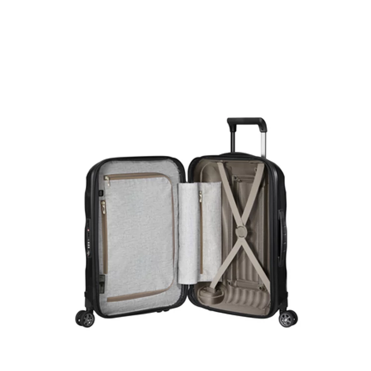 Samsonite C-Lite Spinner Kabinbőrönd 55 cm Bővíthető ajándék bőröndhuzattal