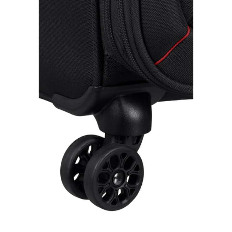 American Tourister Hyperspeed Spinner Bőrönd 80cm JetBlack 3 év garancia