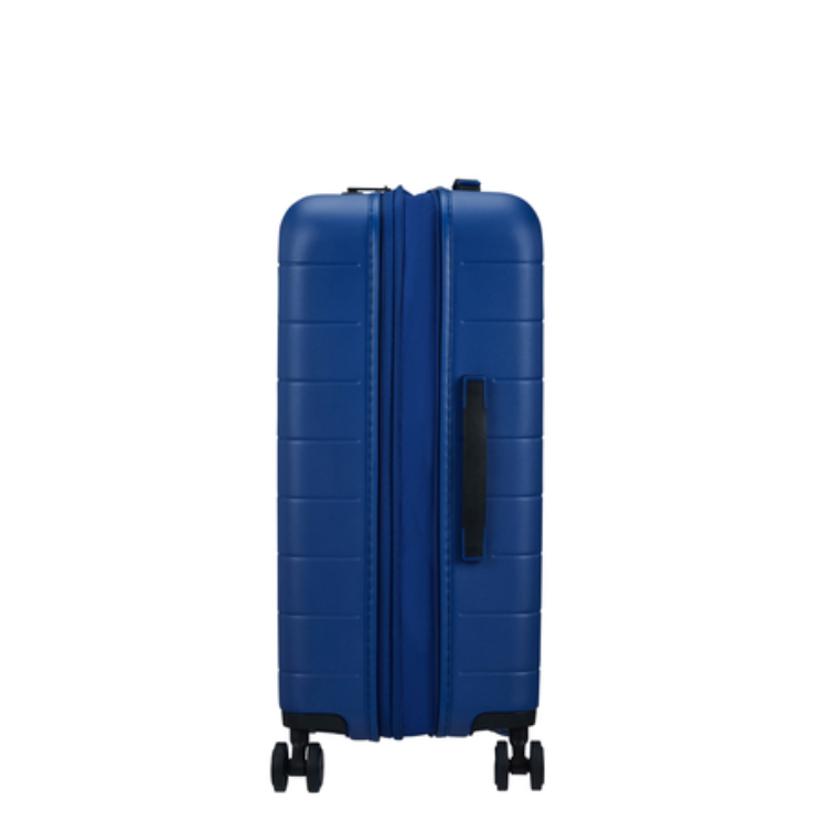 American Tourister Novastream bővíthető Spinner bőrönd 67 Sötétkék 3 év garancia