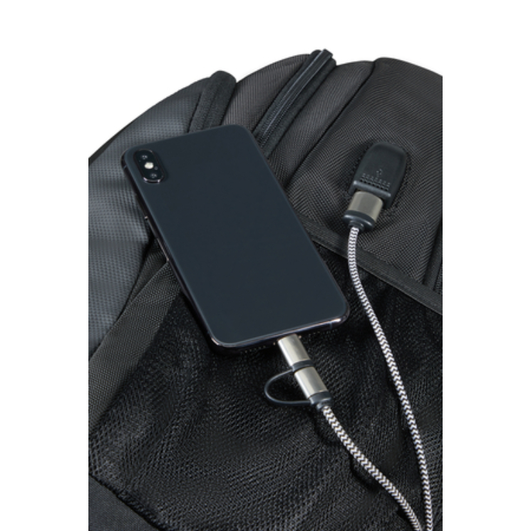 American Tourister AT Work Laptop Hátizsák USB-vel 15.6