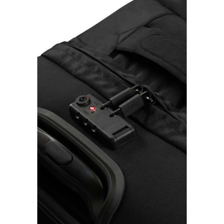 American Tourister Urban Track Gurulós Utazótáska 55 cm Fekete 3 év globális garancia