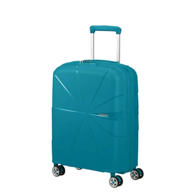 American Tourister Starvibe Spinner Kabinbőrönd 55cm Világoskék 3 év garancia