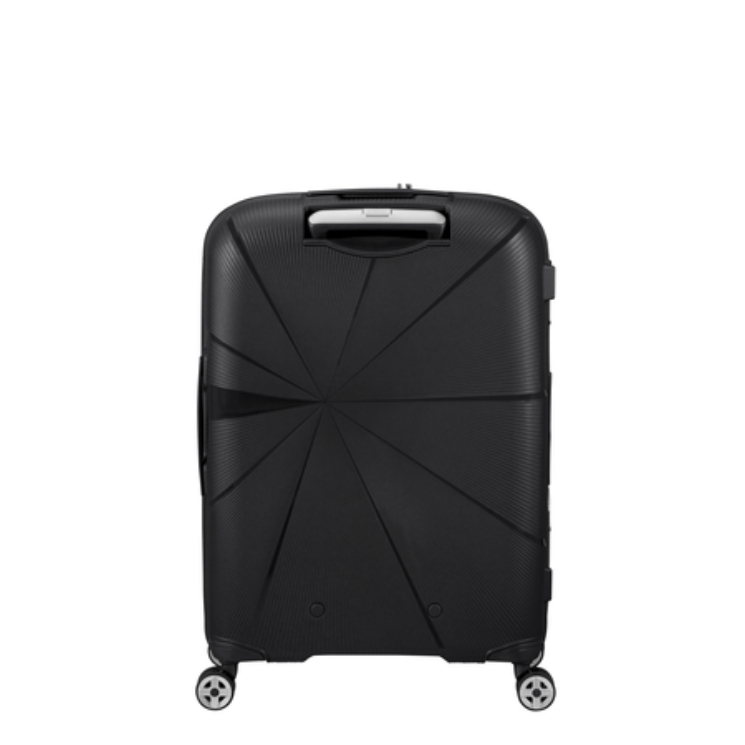 American Tourister Starvibe Spinner Bővíthető Bőrönd 67cm Black 3 év garancia