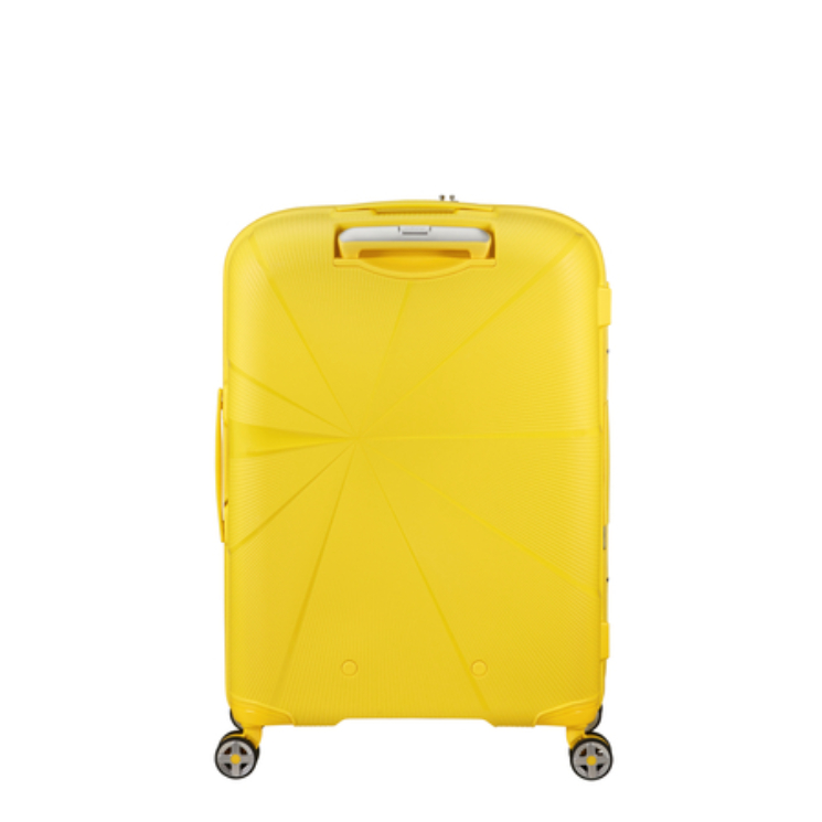 American Tourister Starvibe Spinner Bővíthető Bőrönd 67cm lemon 3 év garancia