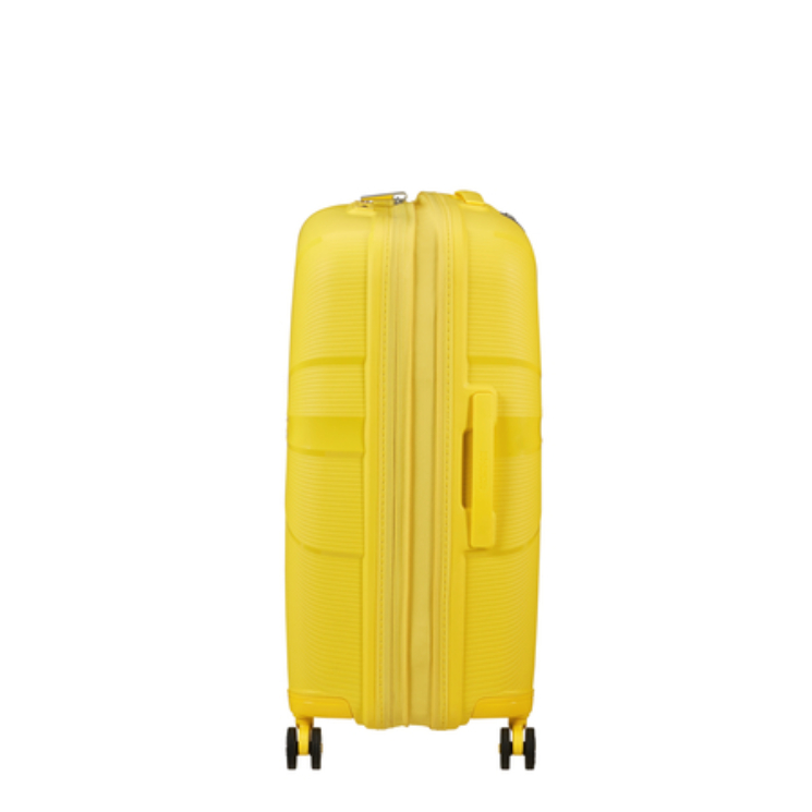 American Tourister Starvibe Spinner Bővíthető Bőrönd 67cm lemon 3 év garancia