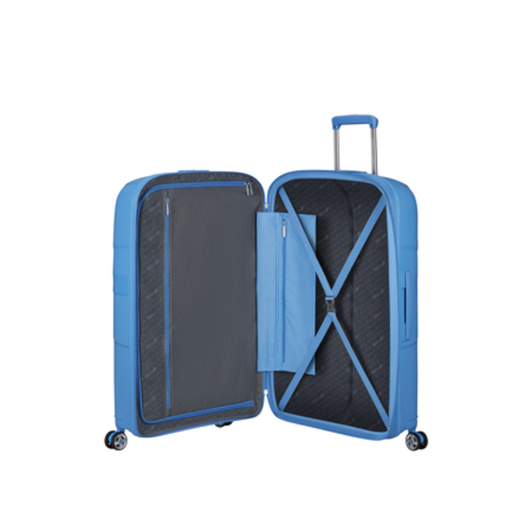 American Tourister Starvibe Spinner Bővíthető Bőrönd 77cm Blue 3 év garancia