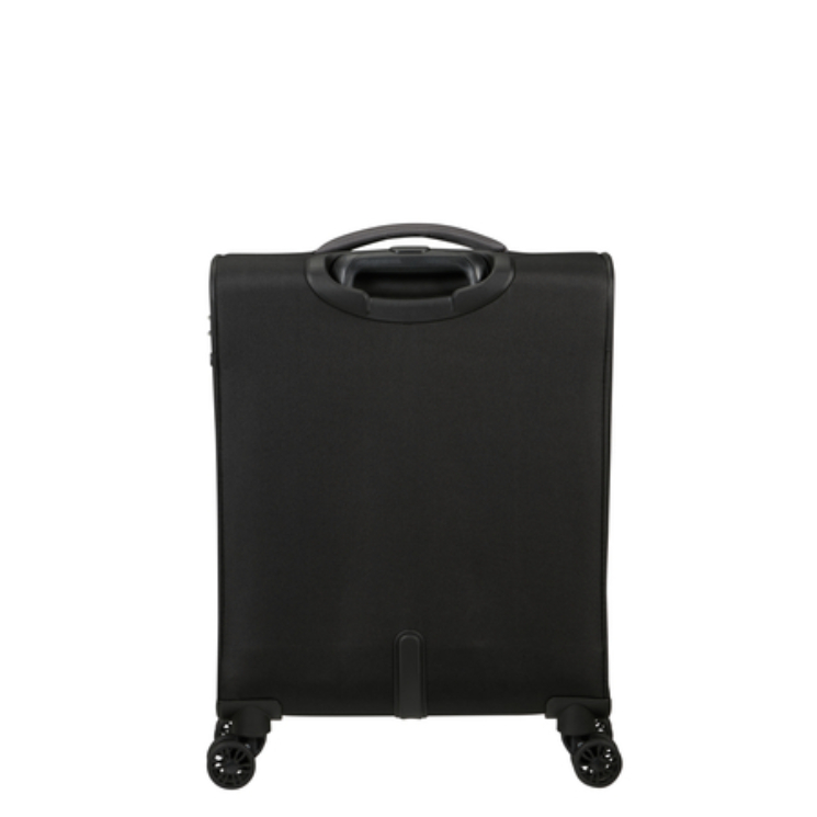 American Tourister Pulsonic Spinner Bővíthető Kabinbőrönd 55cm AsphaltBlack
