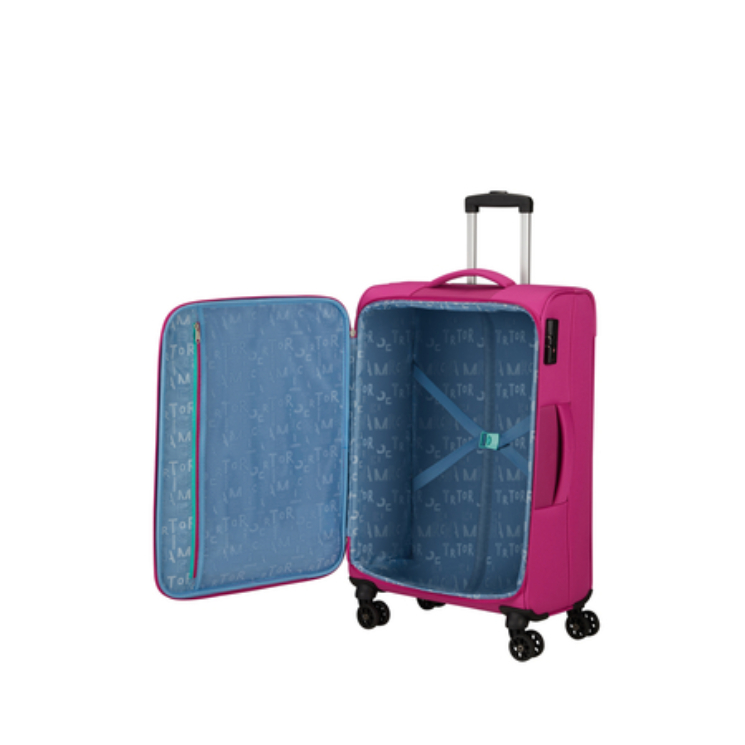 American Tourister Sea Seeker Spinner Bőrönd 68cm DeepFuchsia