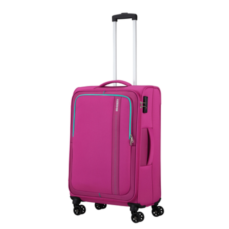 American Tourister Sea Seeker Spinner Bőrönd 68cm DeepFuchsia