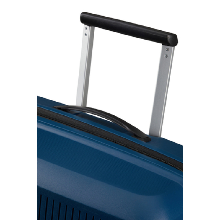 American Tourister Aerostep Spinner Bővíthető Bőrönd 67cm Navy 3 év garancia