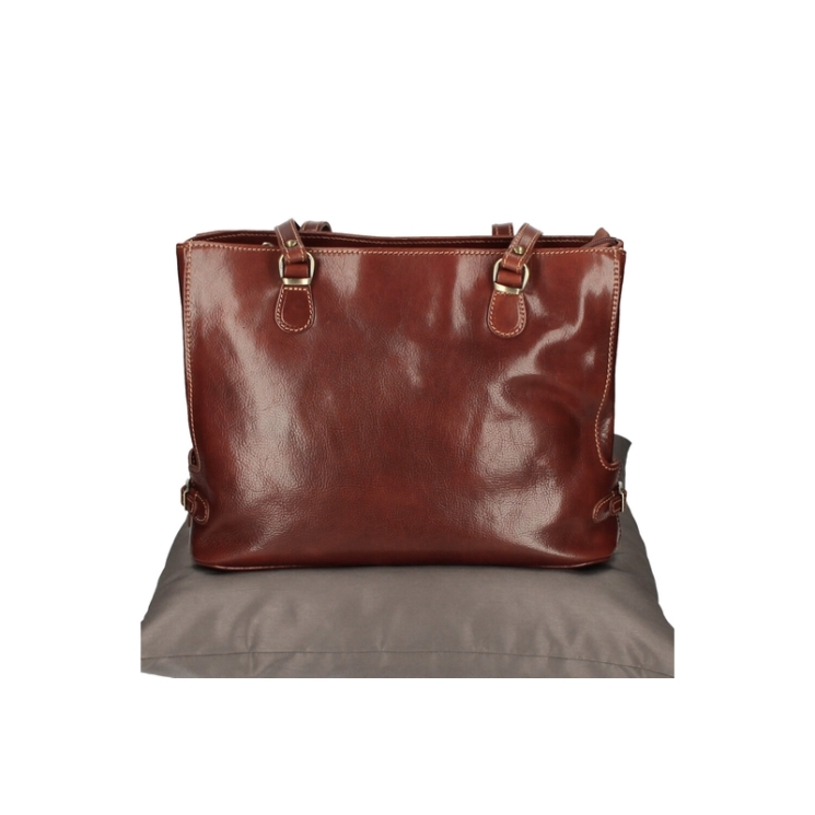 Valódi bőr női válltáska fekete színben S7195 Black