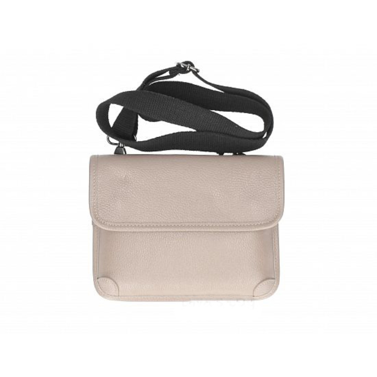 Valódi bőr női válltáska taupe színben TR208 Taupe