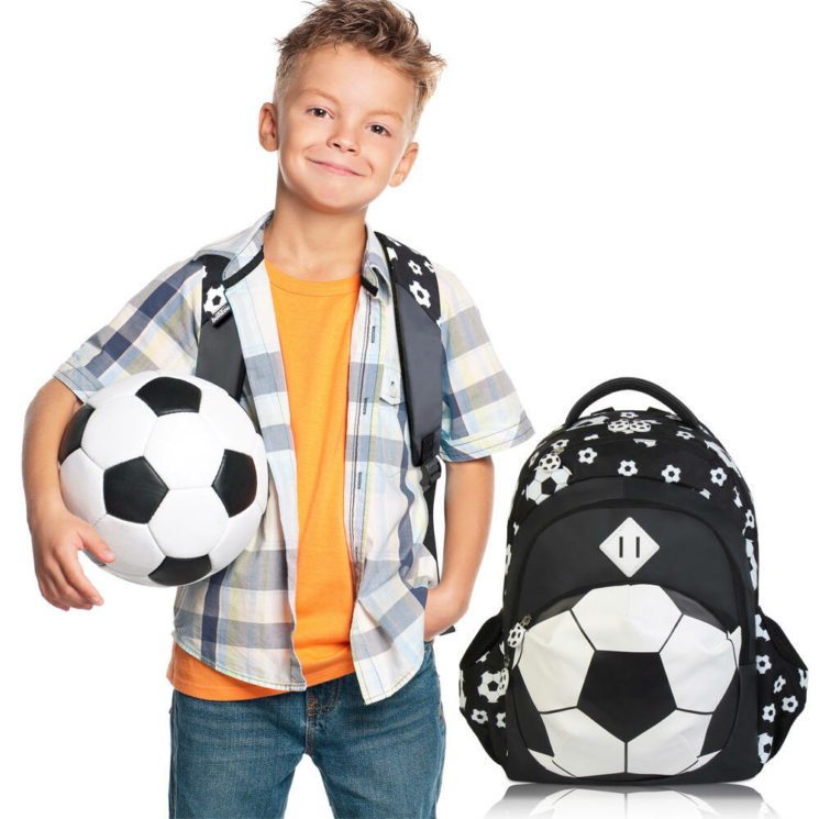 Bontour ergonomikus focis iskolatáska 2109-football