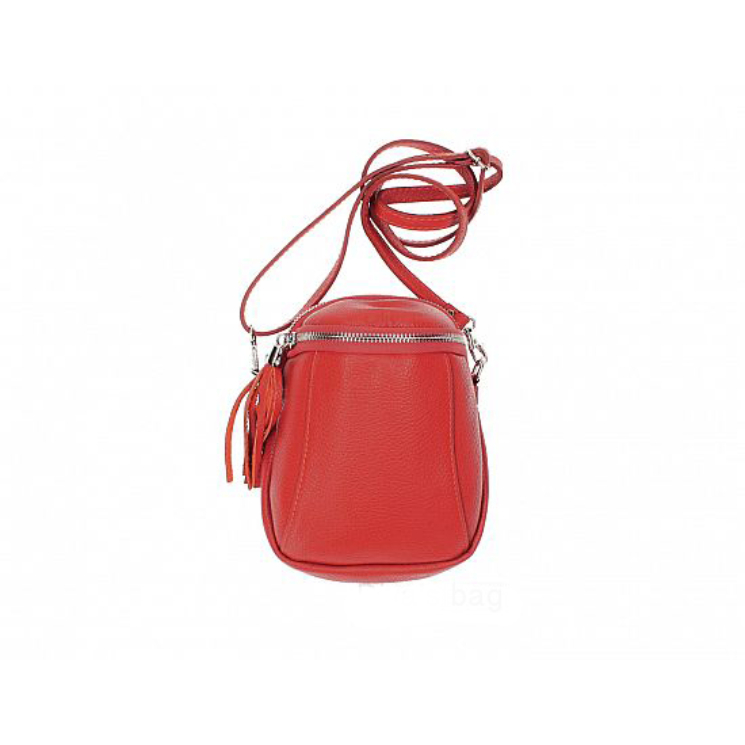 Valódi bőr női válltáska piros színben TR207 Red