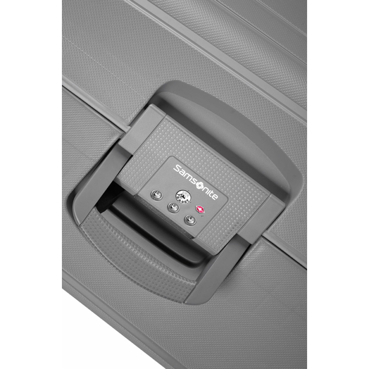 Samsonite S-Cure Spinner bőrönd 55 cm-es kabinbőrönd ajándék bőröndhuzattal