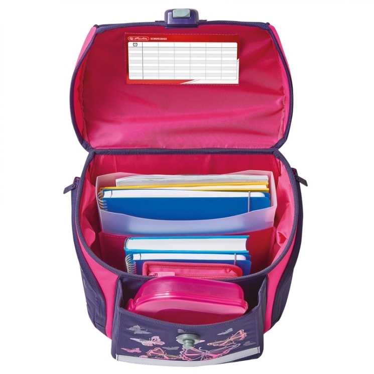 Herlitz iskolatáska Midi Plus Rainbow Butterfly 50025657