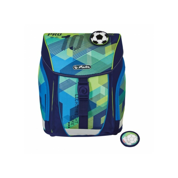 Herlitz iskolatáska FiloLight Üres Green Goal