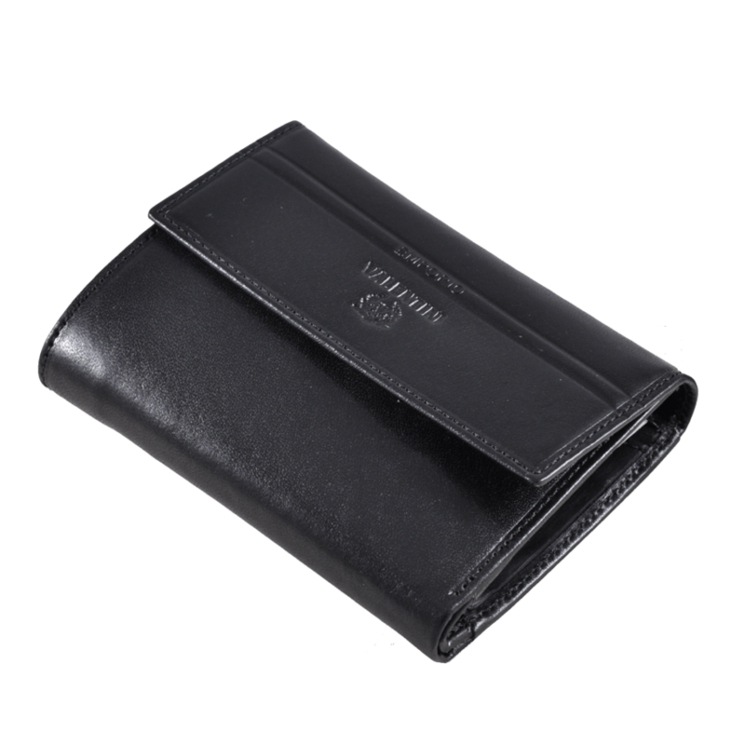 Emporio Valentini bőr női pénztárca fekete színben 5631053 Black