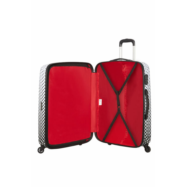 American Tourister Disney Legends Mickey PolkaDots Spinner bőrönd 75 cm-es
