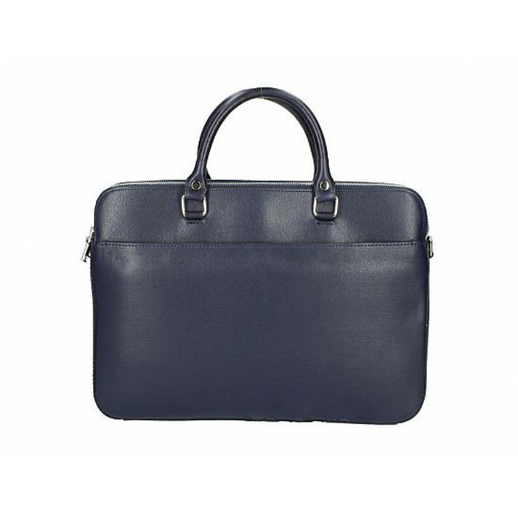 Valódi bőr női üzleti táska C318 BlueNavy
