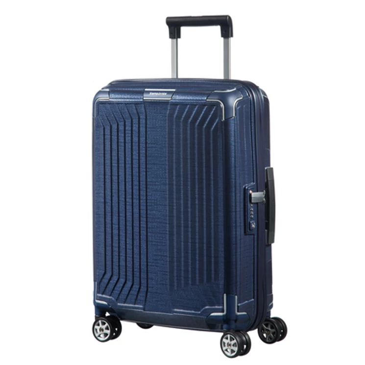 Samsonite Lite-Box Spinner Kabinbőrönd 55 cm DeepBlue 10 év garancia