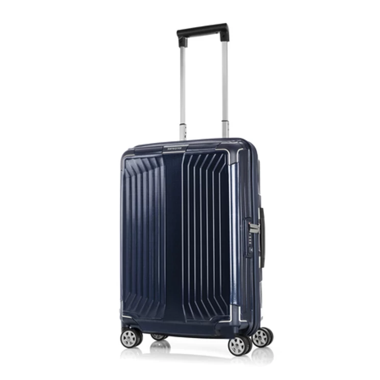 Samsonite Lite-Box Spinner Kabinbőrönd 55 cm DeepBlue 10 év garancia