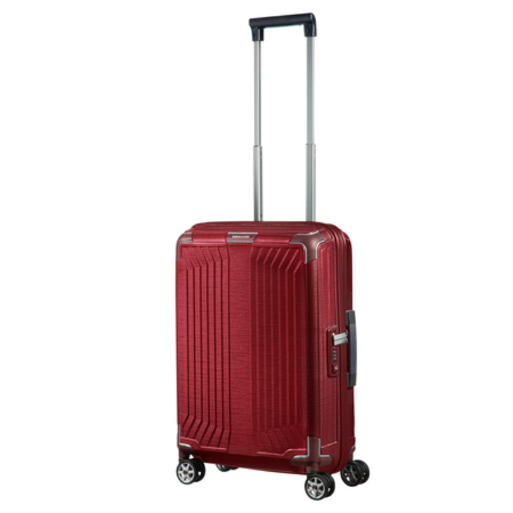 Samsonite Lite-Box Spinner Kabinbőrönd 55 cm DeepRed 10 év garancia