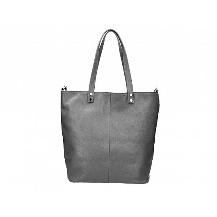 Valódi bőr női táska sötétszürke színben S7190 DarkGrey