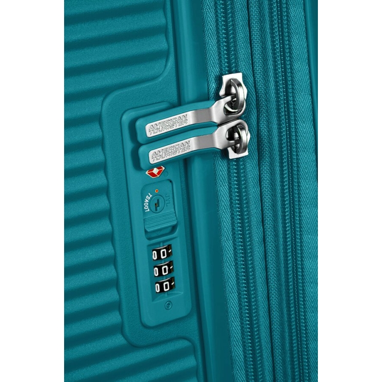 American Tourister Soundbox bővíthető Spinner bőrönd 55