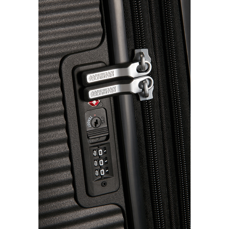 American Tourister Soundbox bővíthető Spinner bőrönd 77