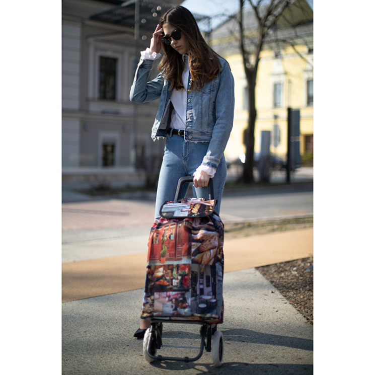 Amica Moda gurulós bevásárlókocsi 