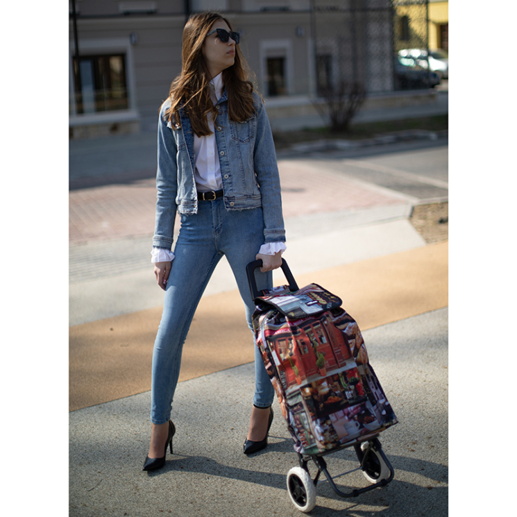 Amica Moda gurulós bevásárlókocsi 