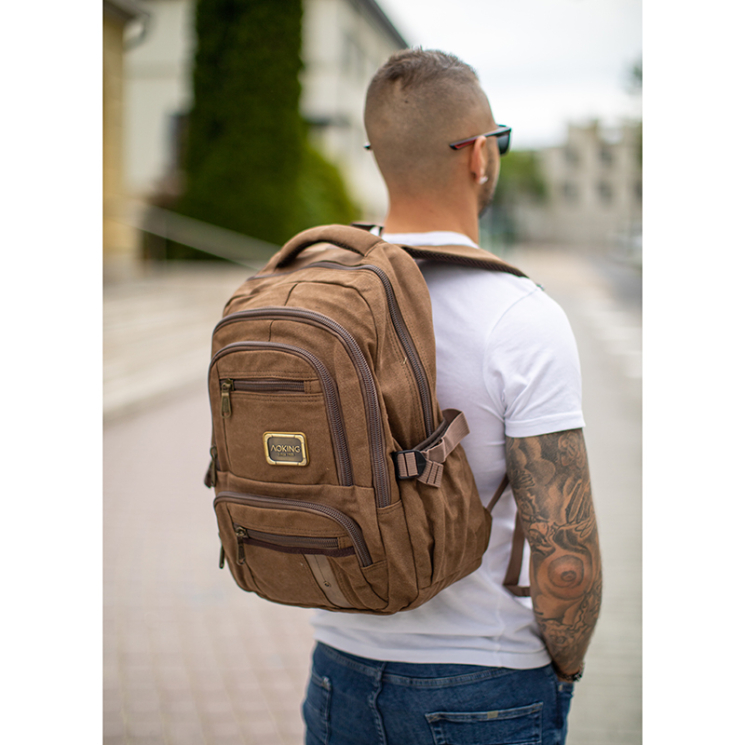 AOKING barna színű hátizsák CTN47363 Brown