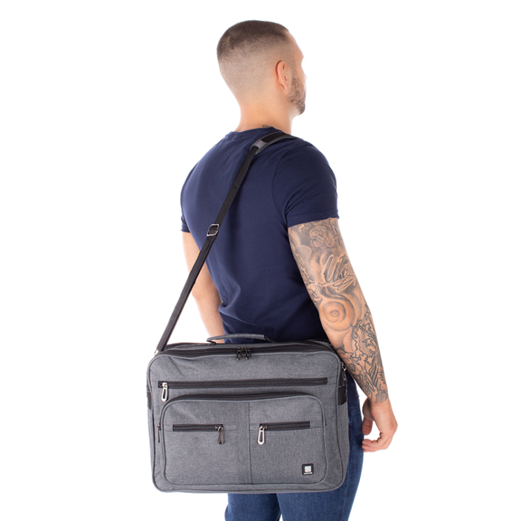 AdventureR Férfi válltáska Sötétkék színben AT501-blue