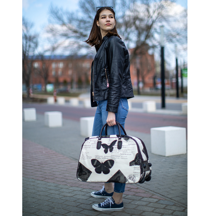 Euroline pillangós gurulós utazó táska