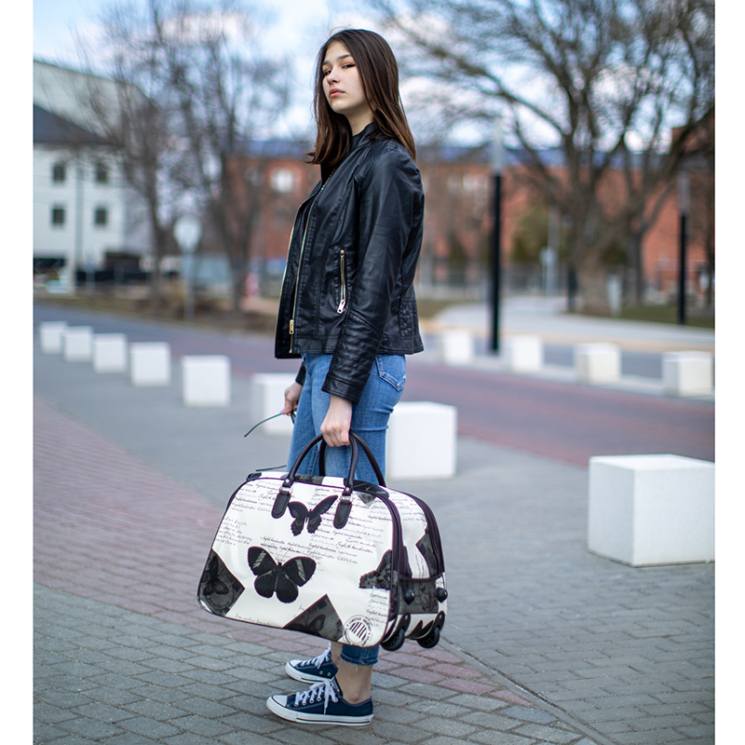 Euroline pillangós gurulós utazó táska