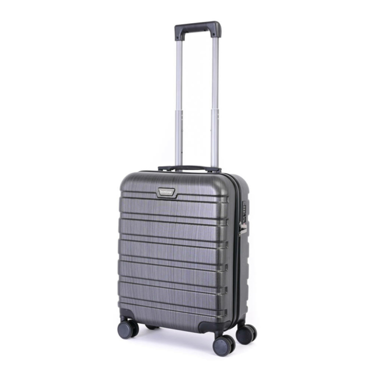 BONTOUR “BRUSHED METAL” KABINBŐRÖND TSA ZÁR 55CM ANTRACIT SZÜRKE
