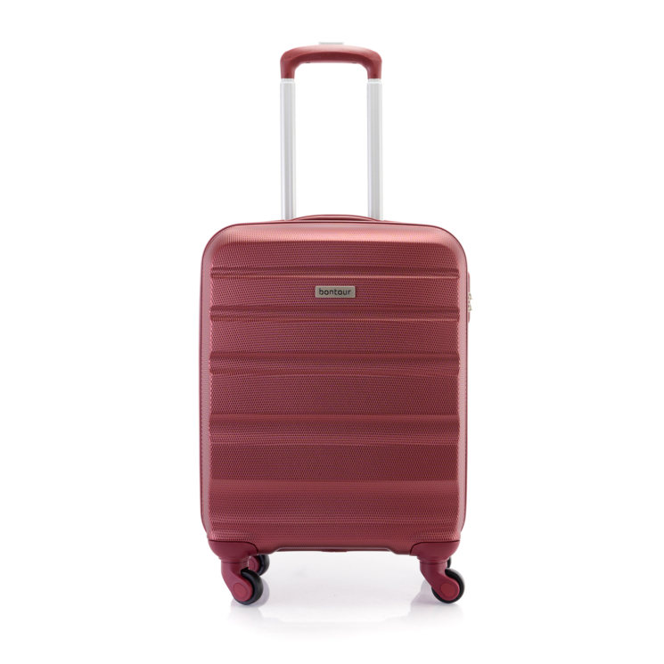 Bontour Horizontal Spinner kabinbőrönd Bordó