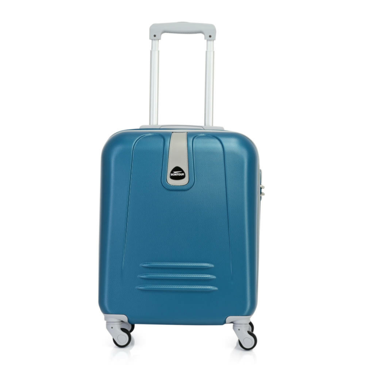 Bontour CLASSIC Bőrönd Kabin Méret Kék 120741 SteelBlue