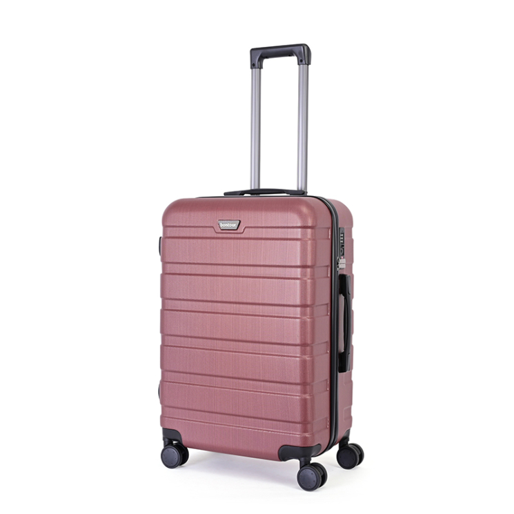 BONTOUR “BRUSHED METAL” KÖZEPES BŐRÖND TSA ZÁR 67CM BURGUNDY