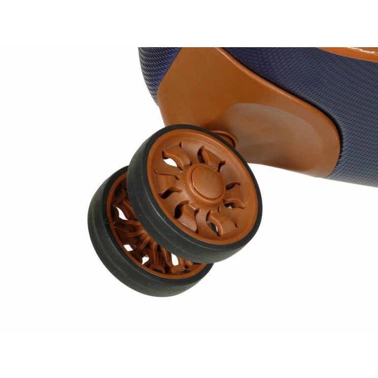 Dielle 3 db-os spinner bőrönd szett 155 Kék