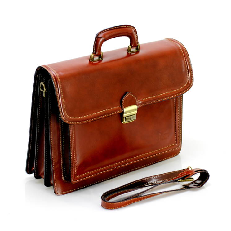 Valódi bőr aktatáska 3 részes 
