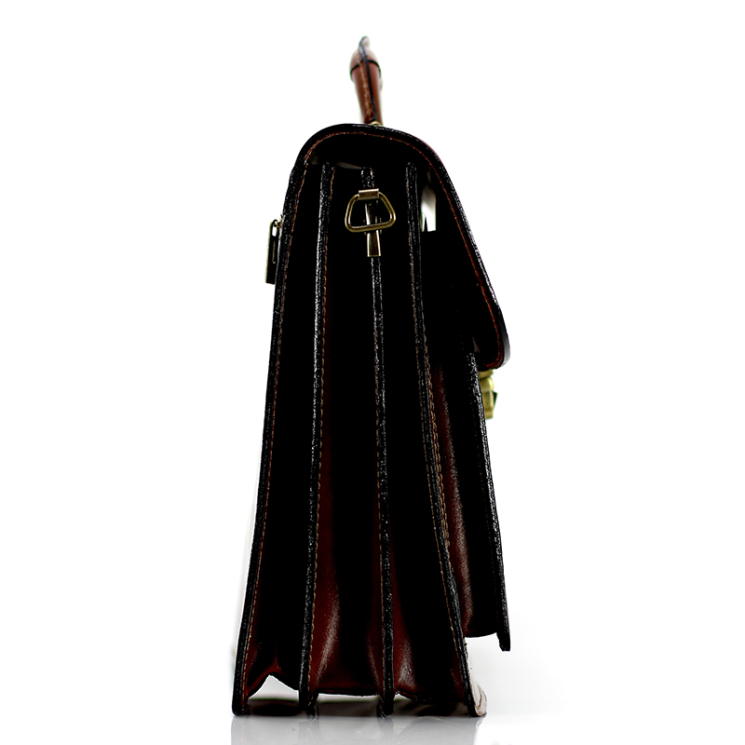 Valódi bőr aktatáska 3 részes 