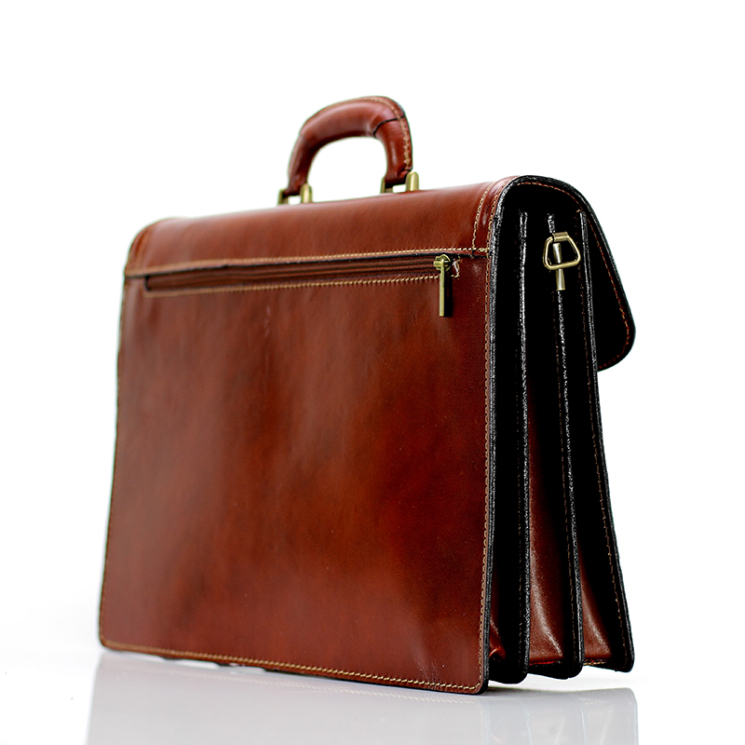 Valódi bőr aktatáska 3 részes 